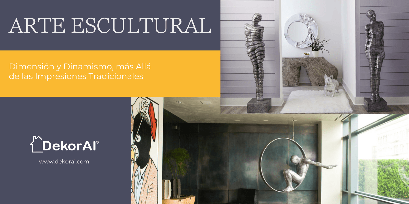 Arte Escultural: Dimensão e Dinamismo no Design de Interiores