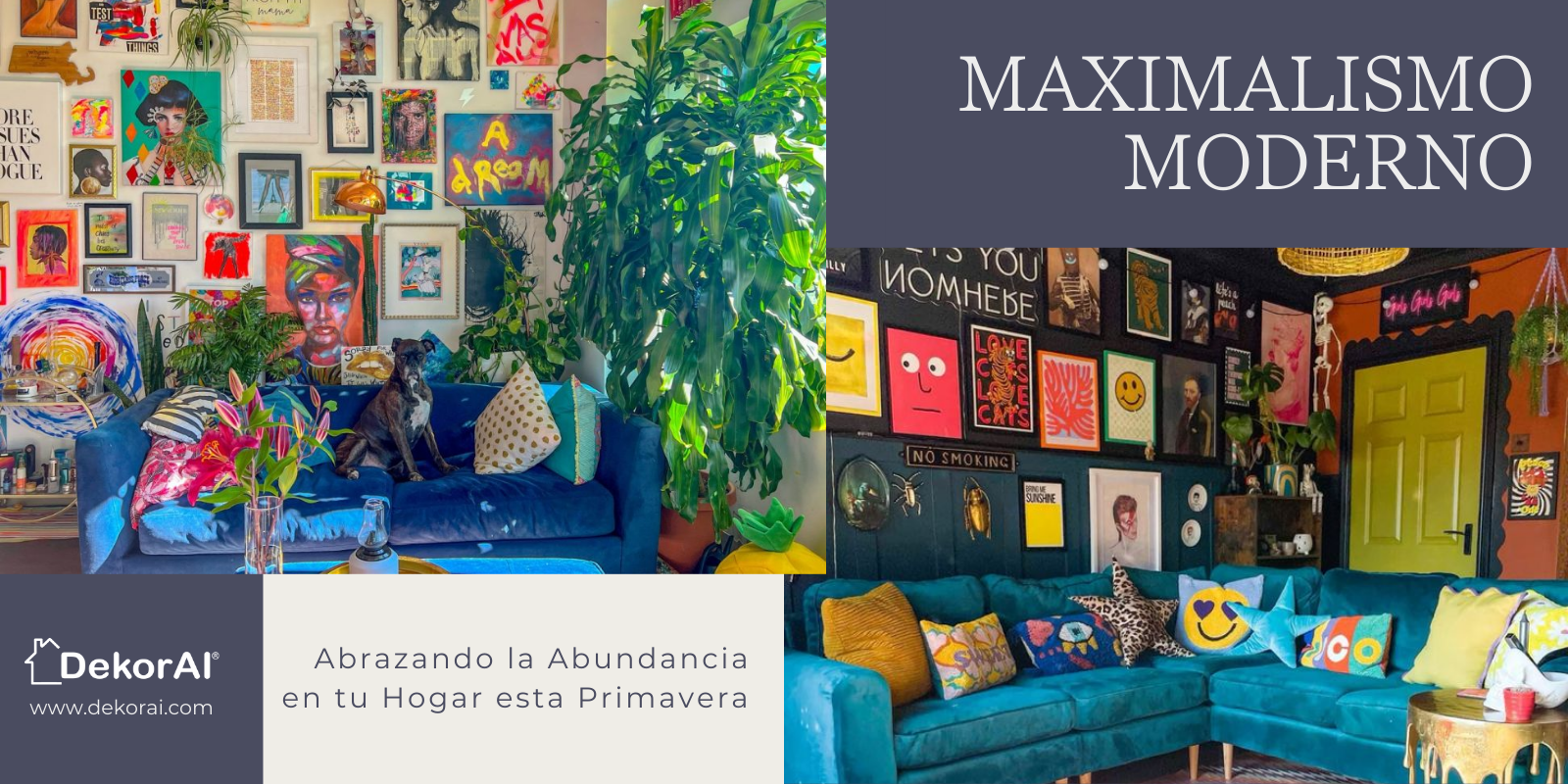 Maximalismo moderno: Abraçando a abundância em sua casa nesta primavera