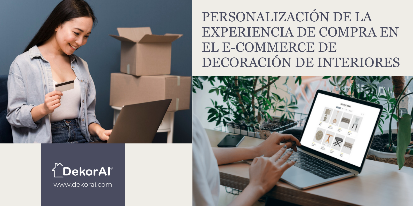 Personalizando a experiência de compra no comércio eletrônico de design de interiores