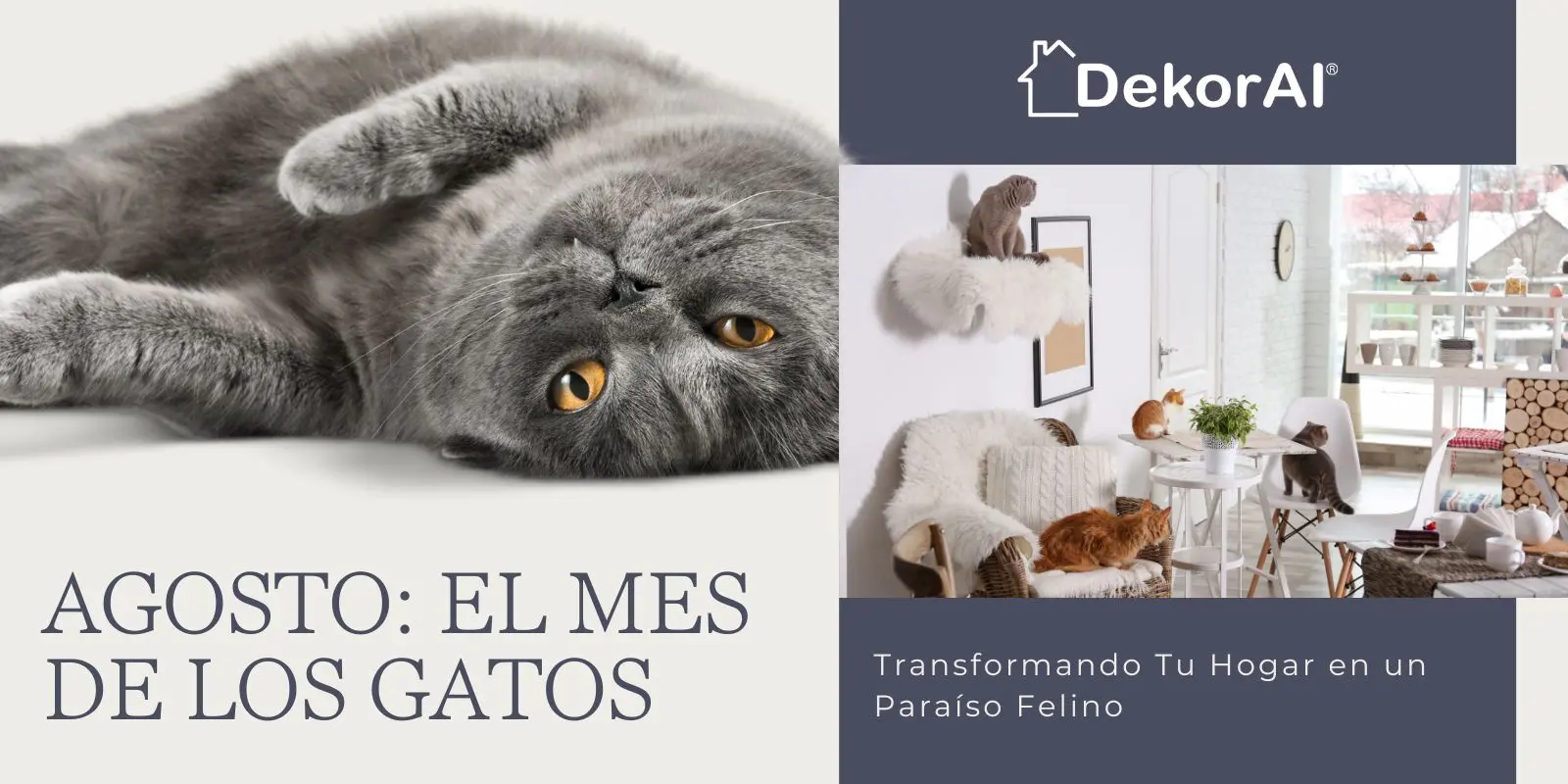 Agosto: O Mês dos Gatos – Transformando sua casa em um paraíso felino
