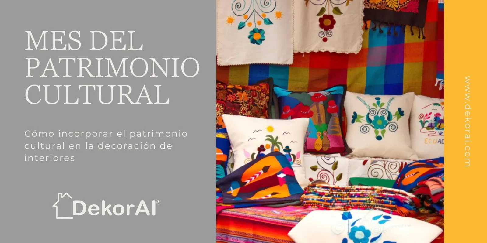 Mês do Patrimônio Cultural: Como incorporar o patrimônio cultural ao design de interiores
