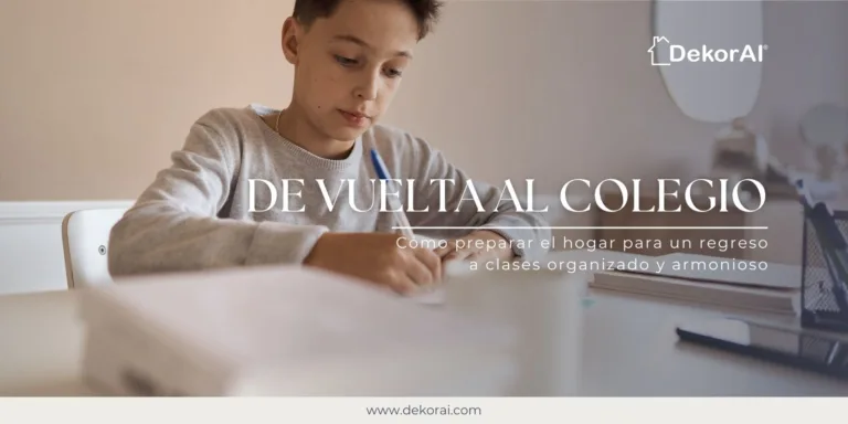 De vuelta al colegio con DekorAI