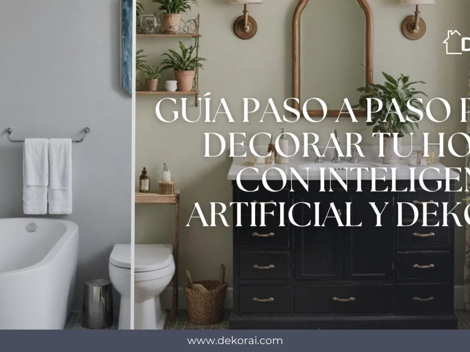 Guide to decorating your home with artificial intelligence