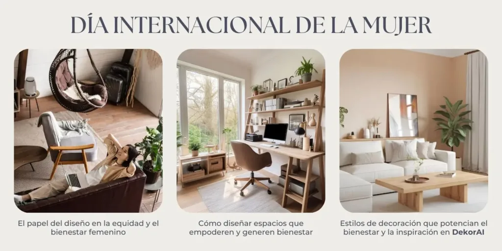 Día internacional de la mujer DekorAI