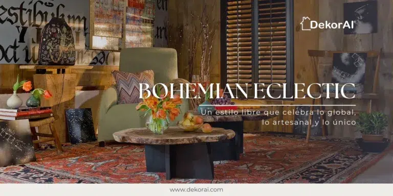 Decoração eclética boêmia