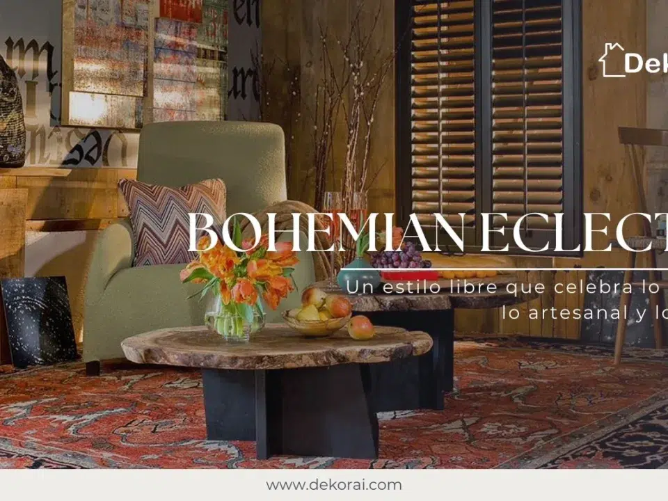 Decoração eclética boêmia