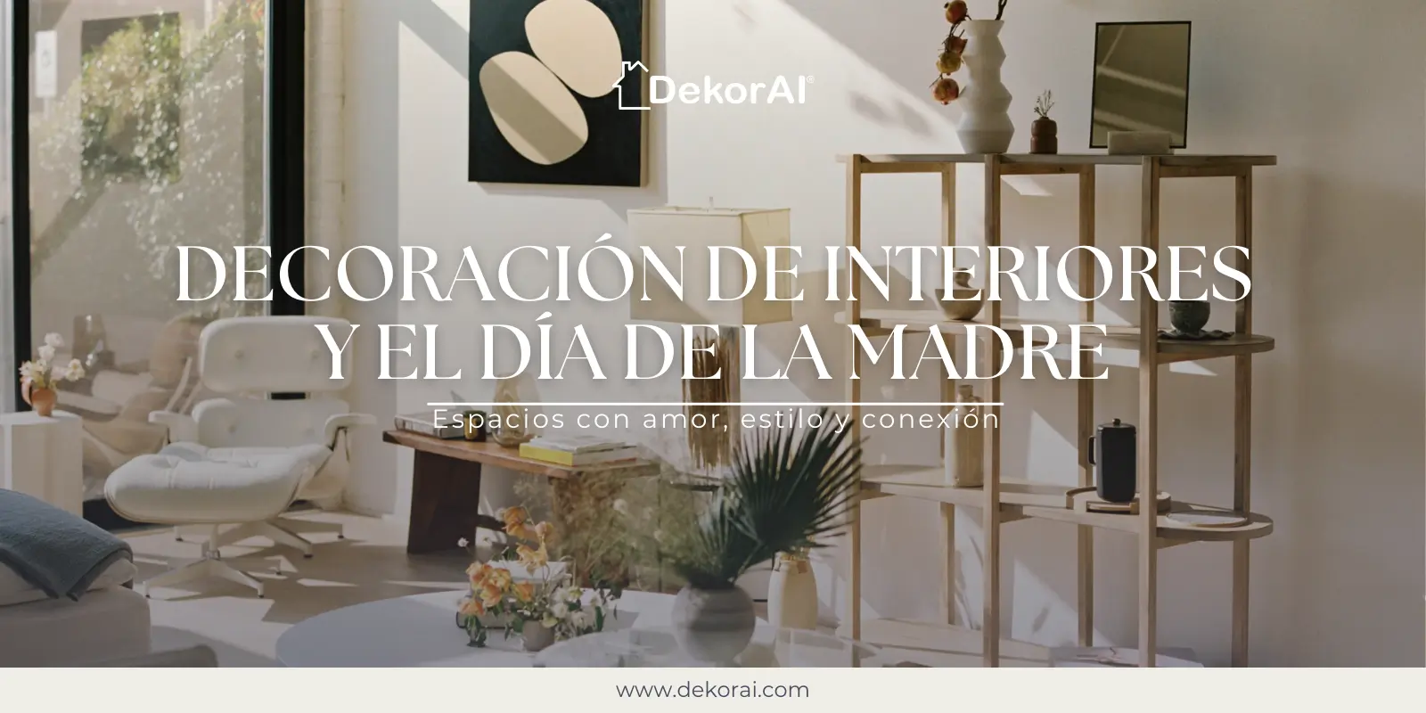 Decorações para o Dia das Mães DekorAI