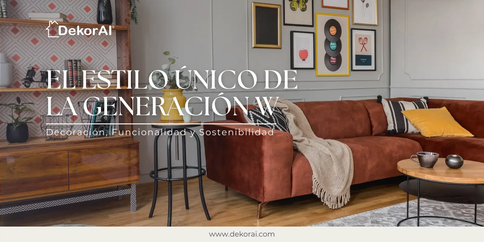 Design de interiores para a geração W da DekorAI