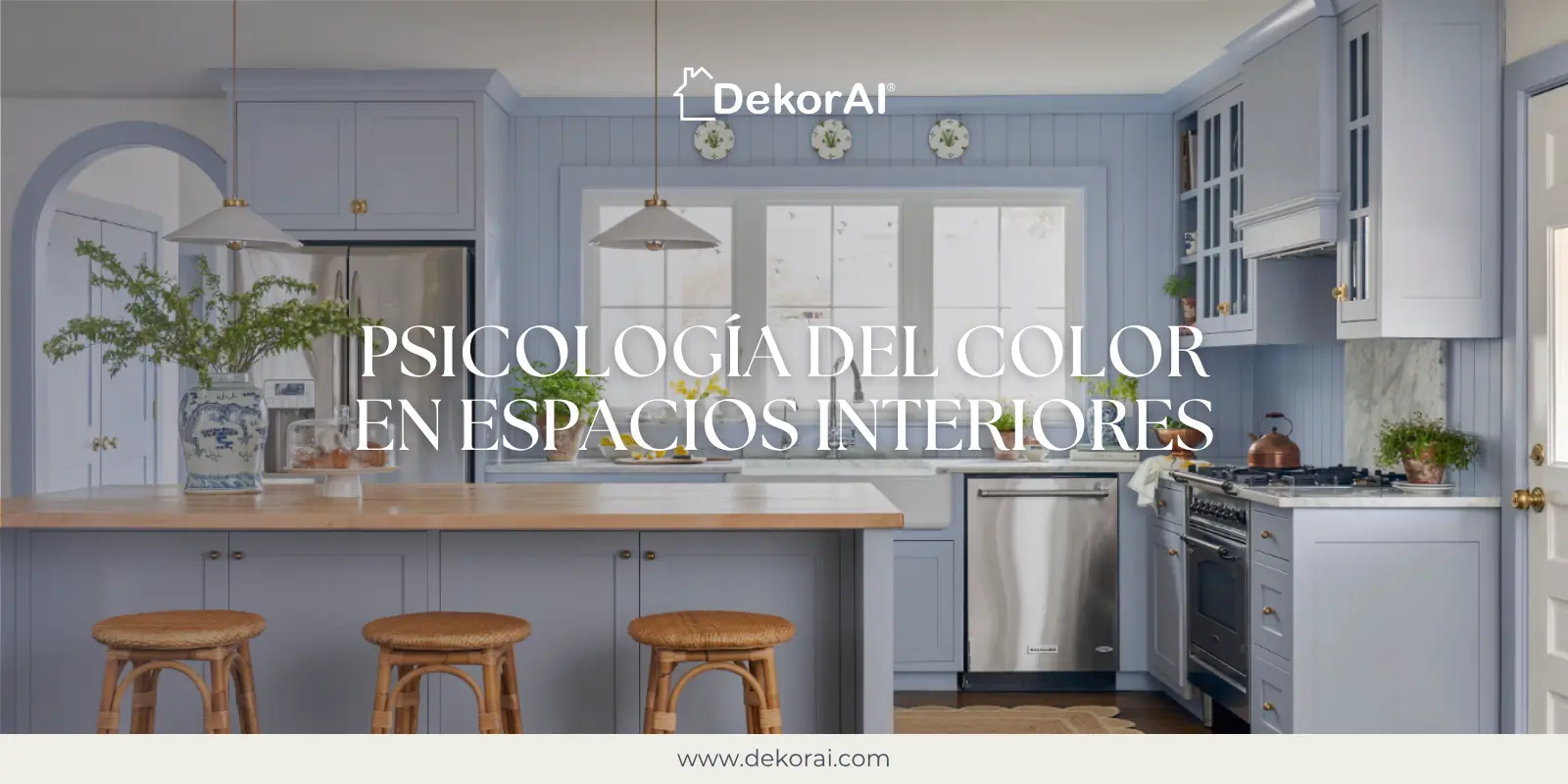 Psicologia das cores DekorAI