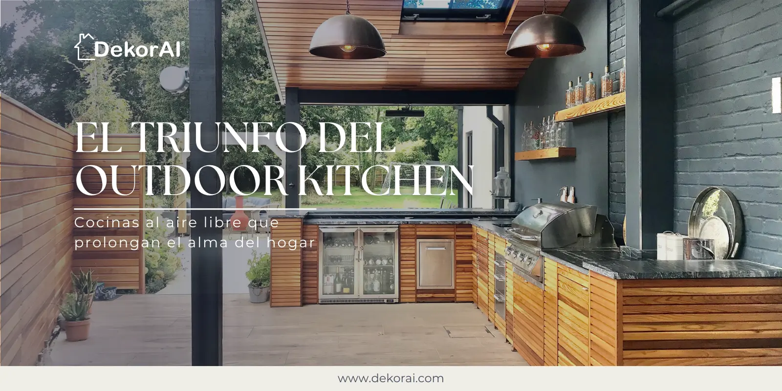 Decoração de Cozinha Externa