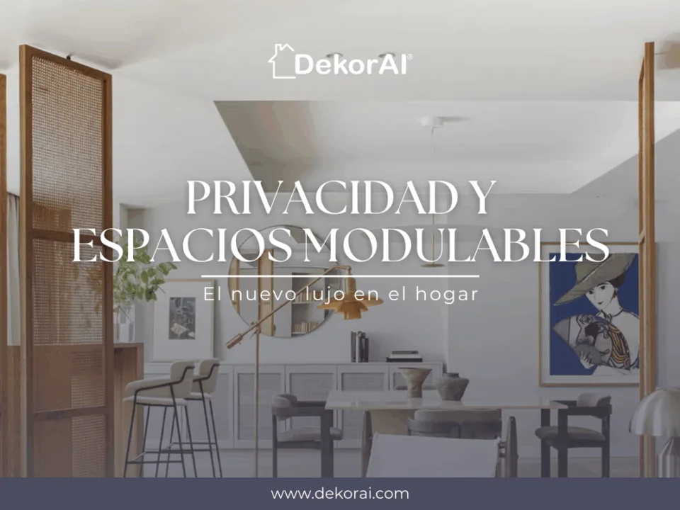 Espacios modulables - DekorAI