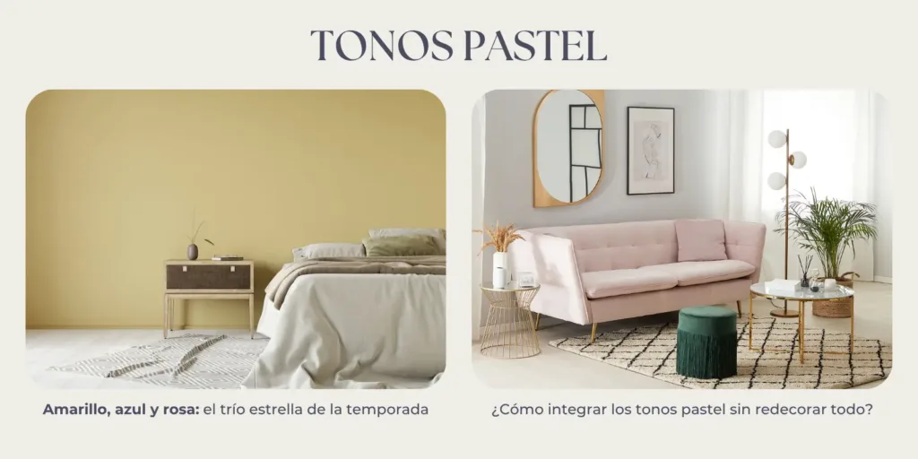 Tonos Pastel Interiorismo - DekorAI