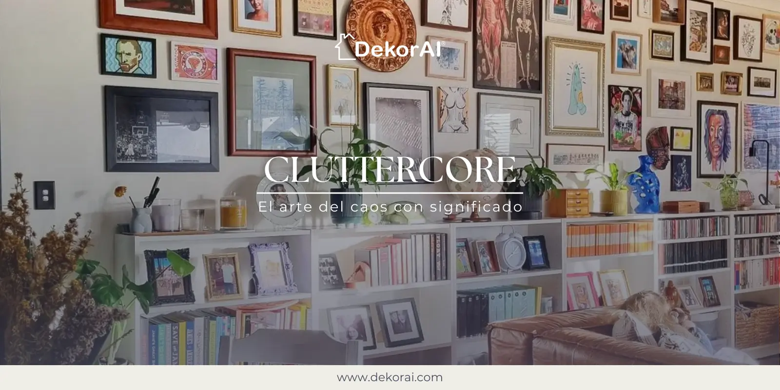 Cluttercore: el arte del caos con significado