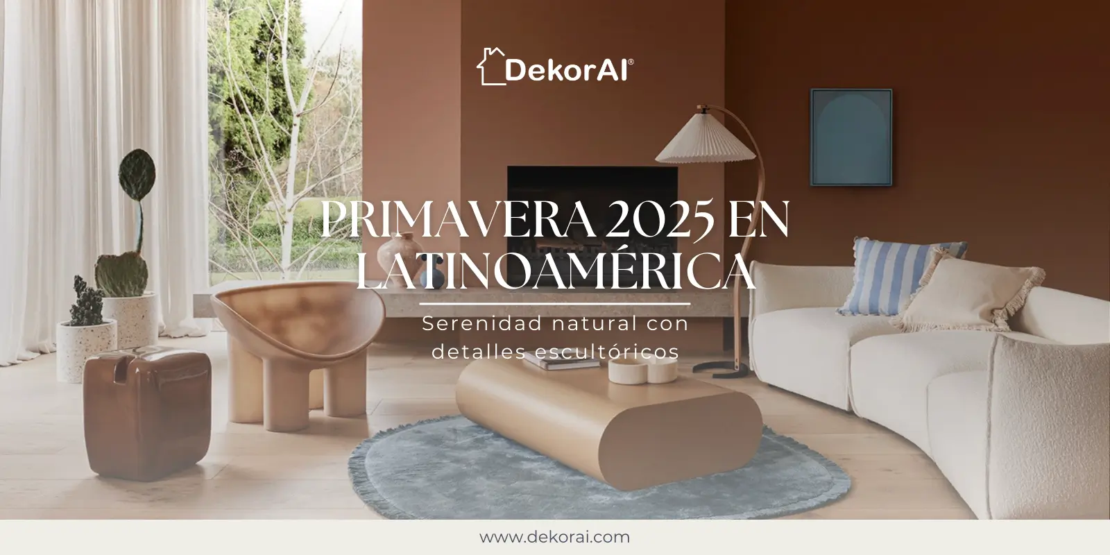 Primavera 2025 en Latinoamérica: serenidad natural con detalles escultóricos