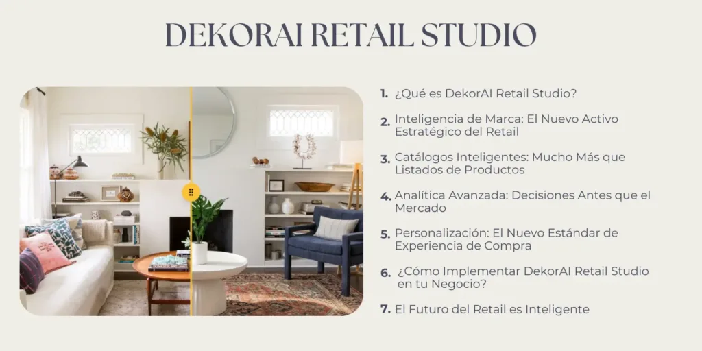DekorAI Retail Studio - Design de Interiores com IA