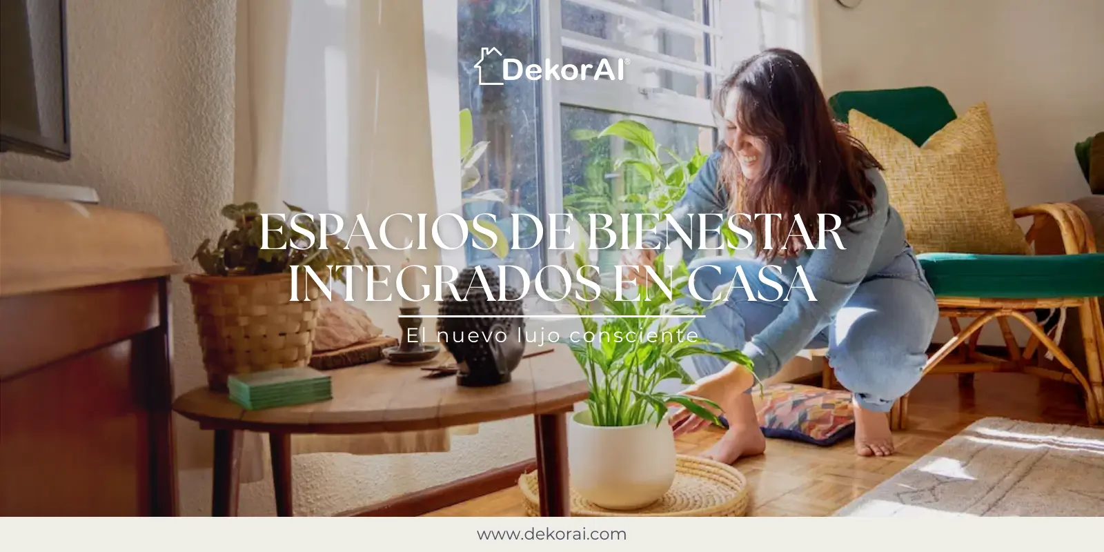 Espaços de bem-estar em casa - DekorAI