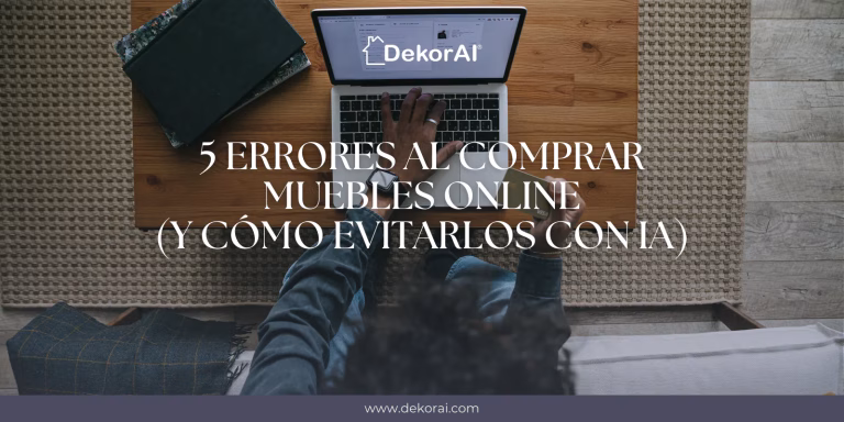 evitar errores al comprar muebles con IA