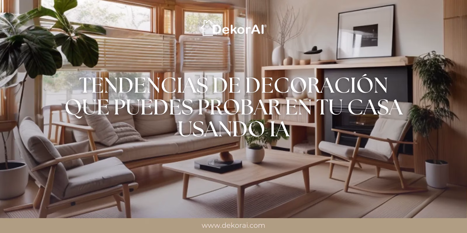 Tendências de decoração que você pode experimentar em sua casa usando IA