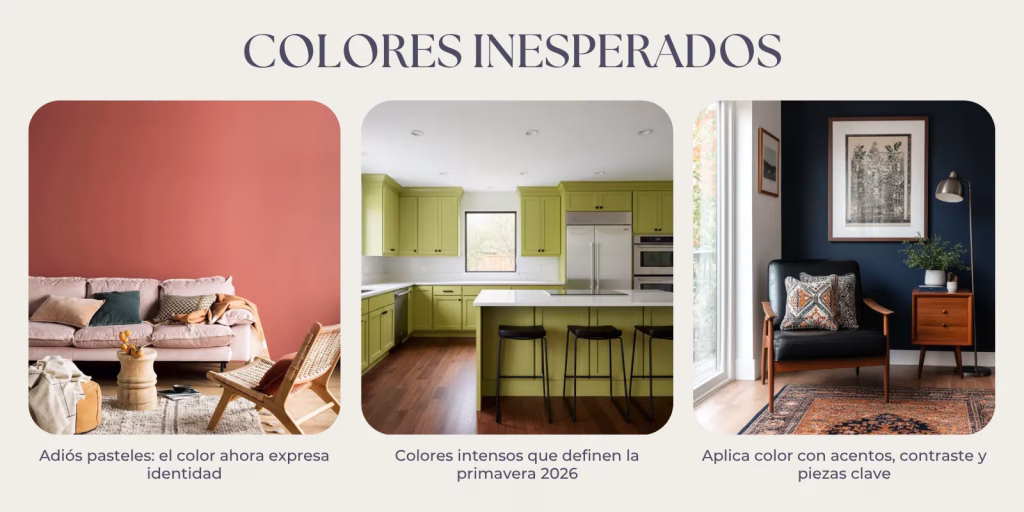 Colores inesperados: la primavera