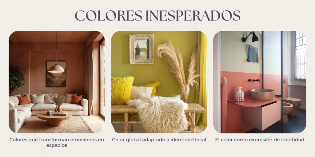 Colores inesperados: la primavera