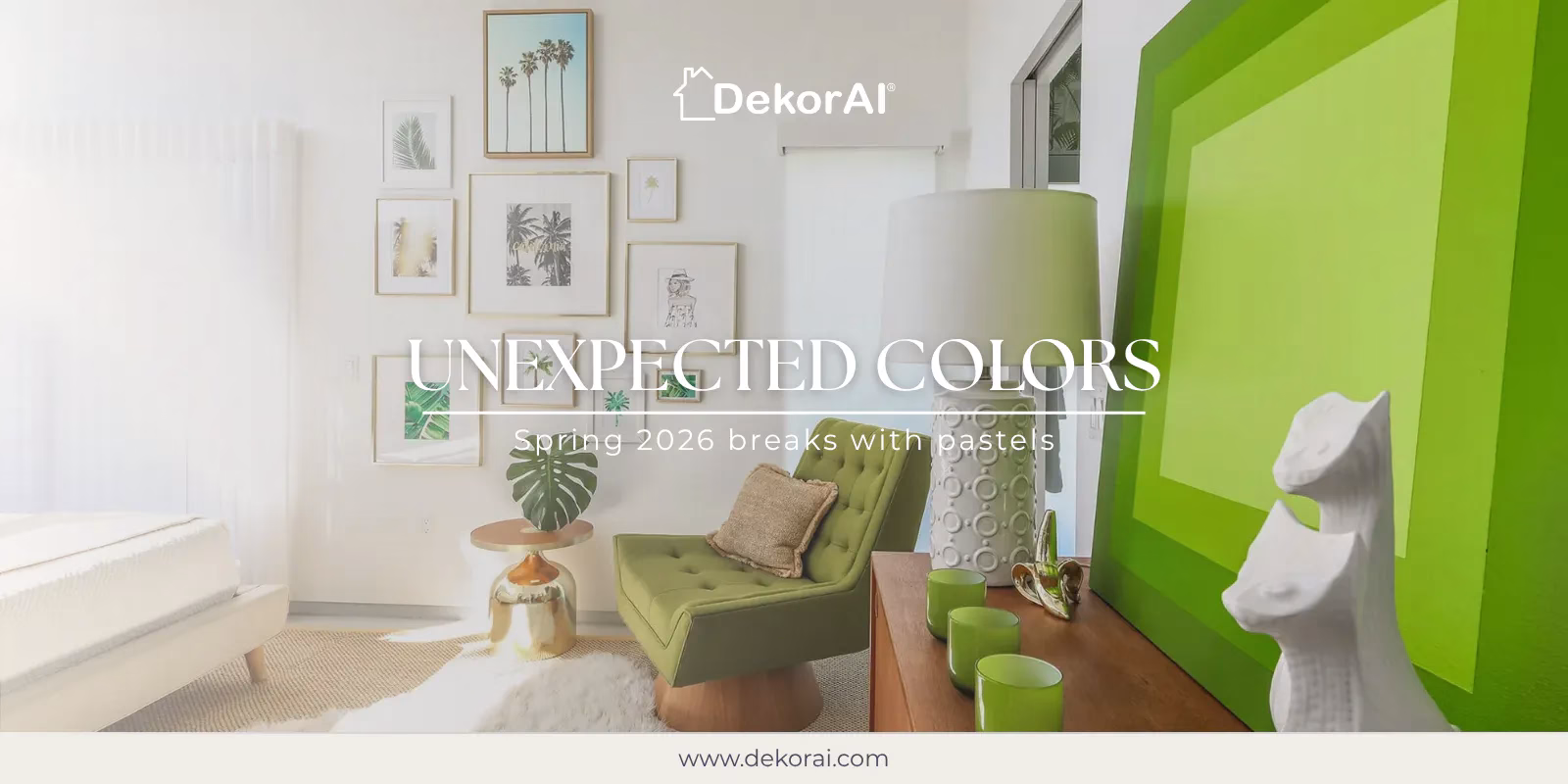 Unexpected colors: spring