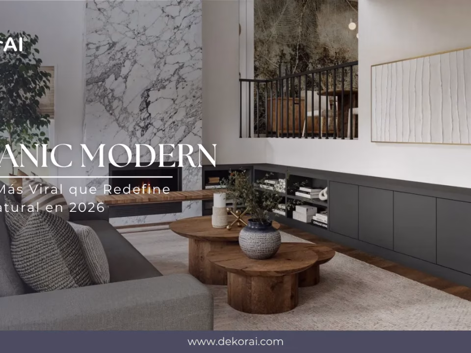 Estilo Organico Moderno DekorAI