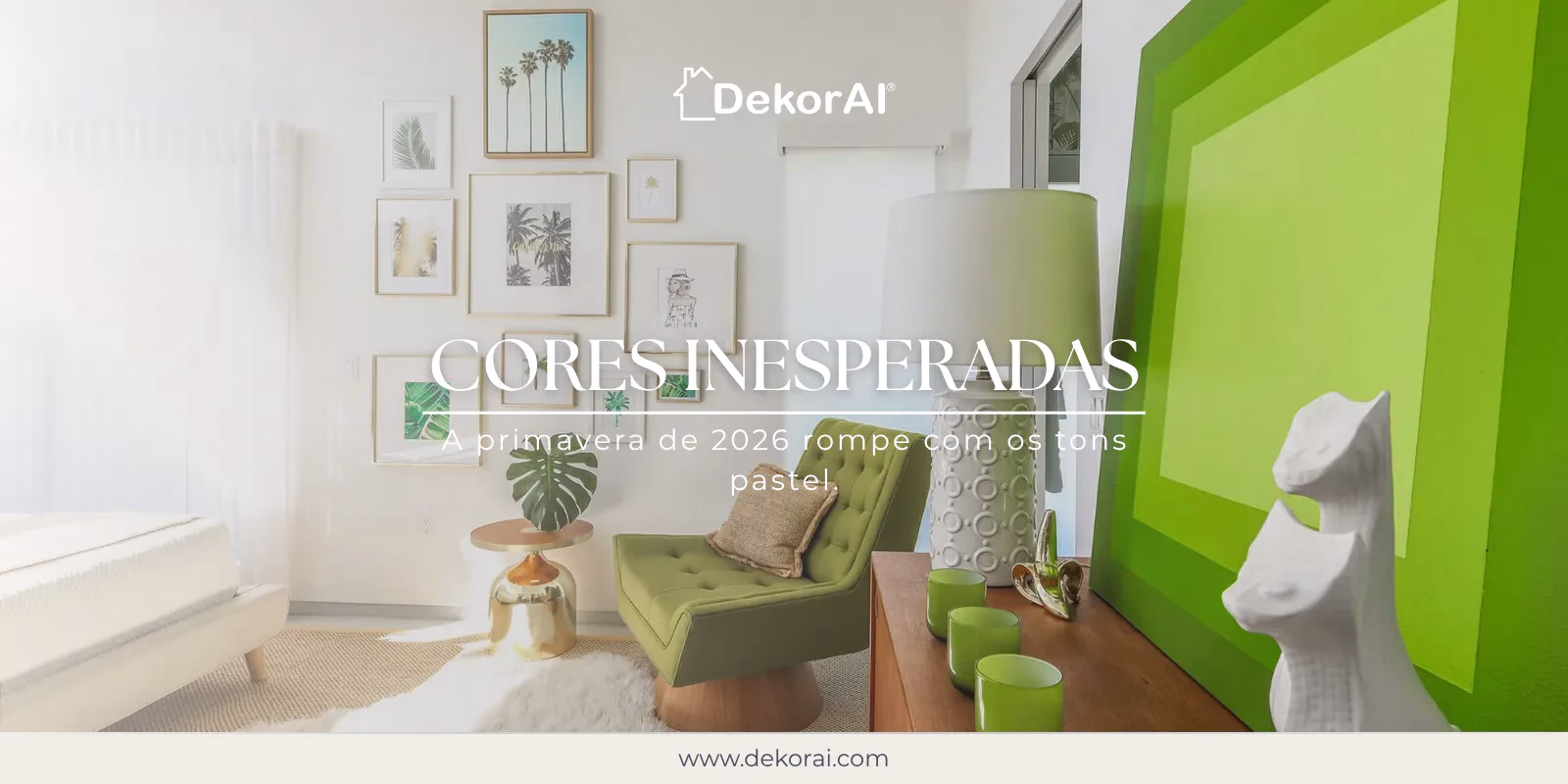 Cores inesperadas: primavera 2026
