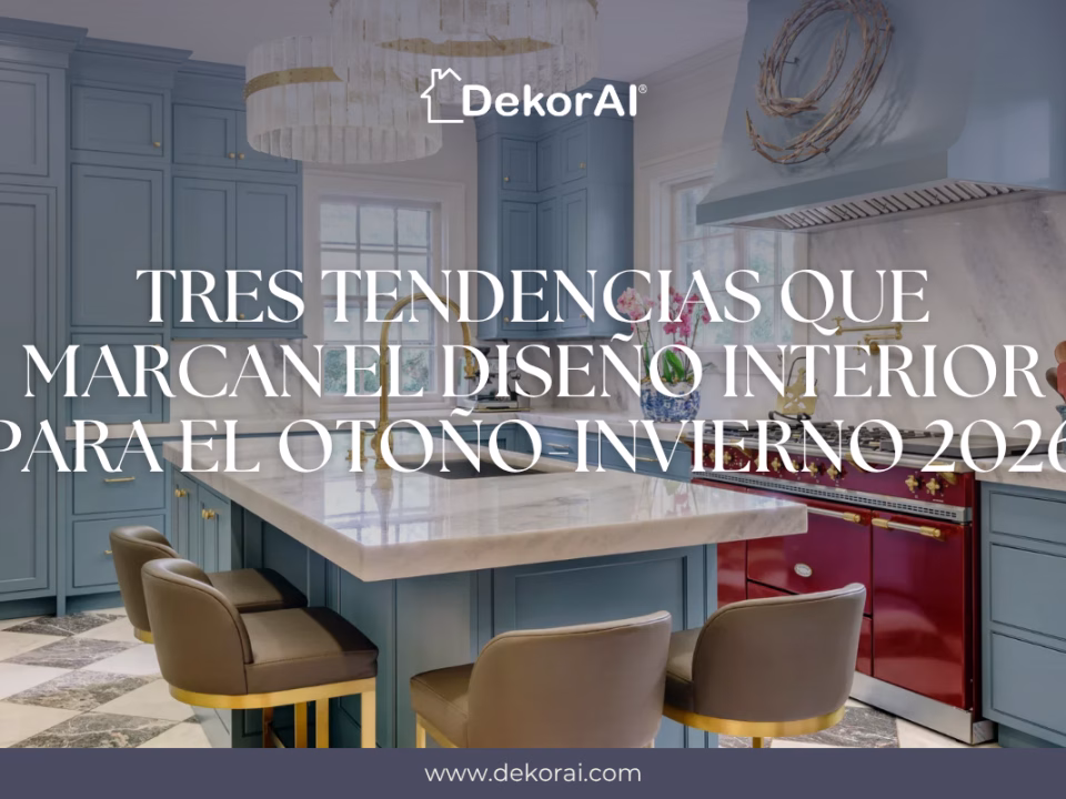 Tendencias Otoño Invierno 2026 - DekorAI