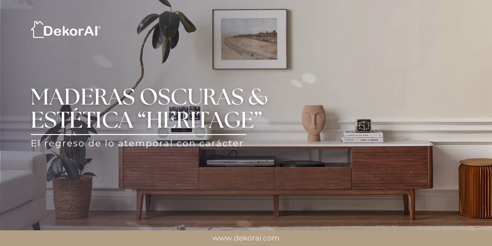 Maderas oscuras & estética heritage