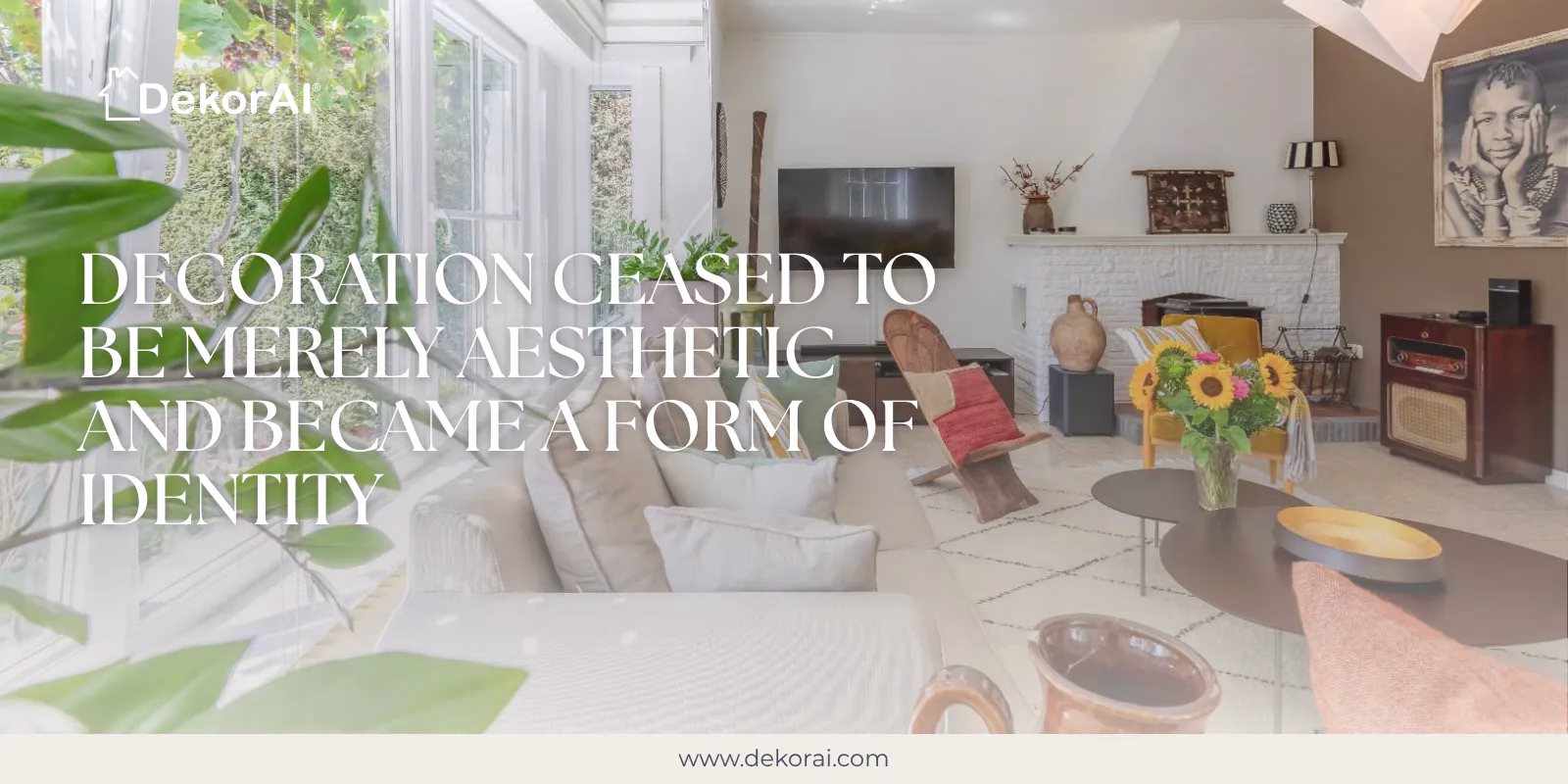 Decoration is identity / DekorAI