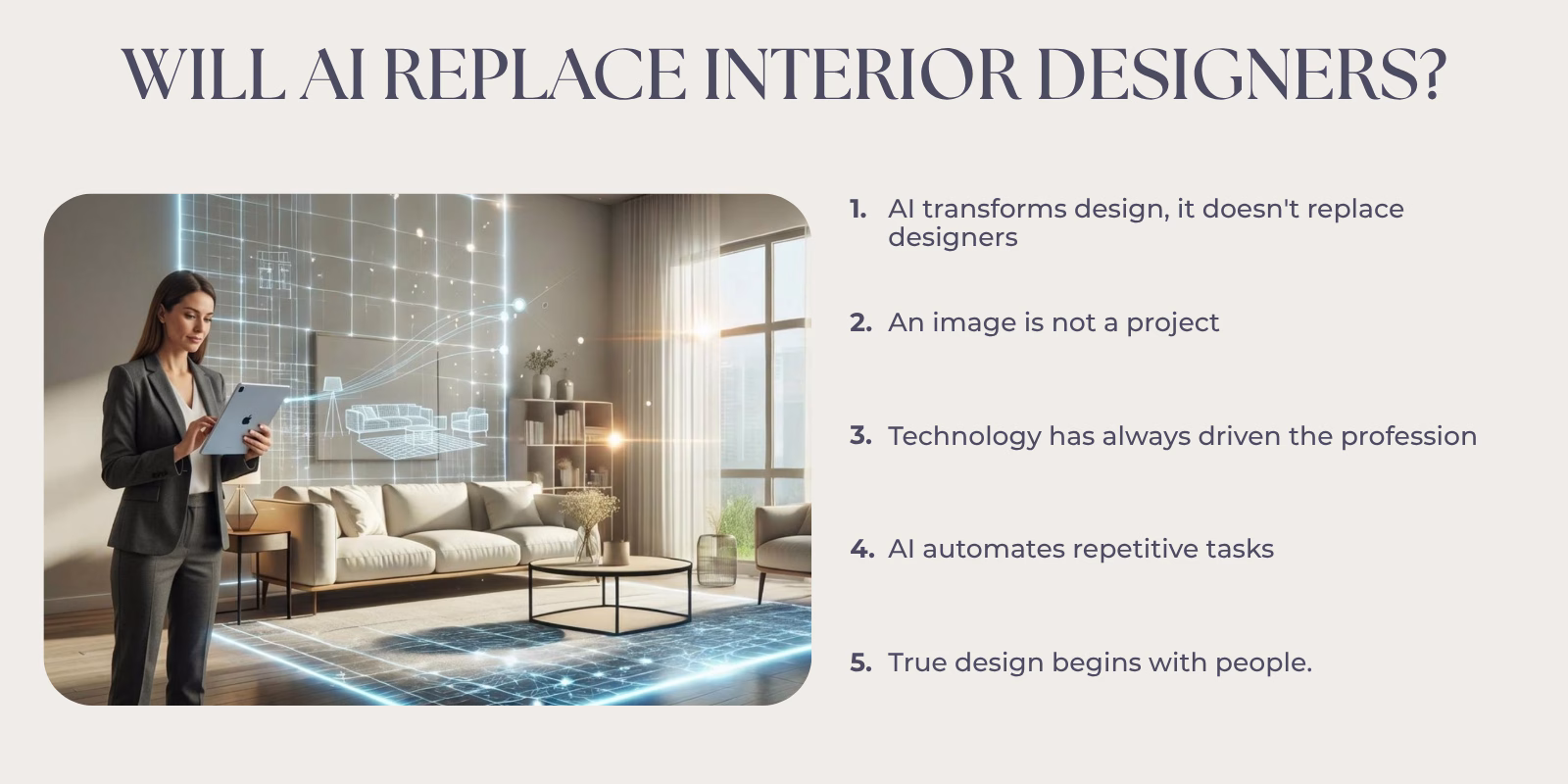Will Artificial Intelligence replace designers? - DekorAI