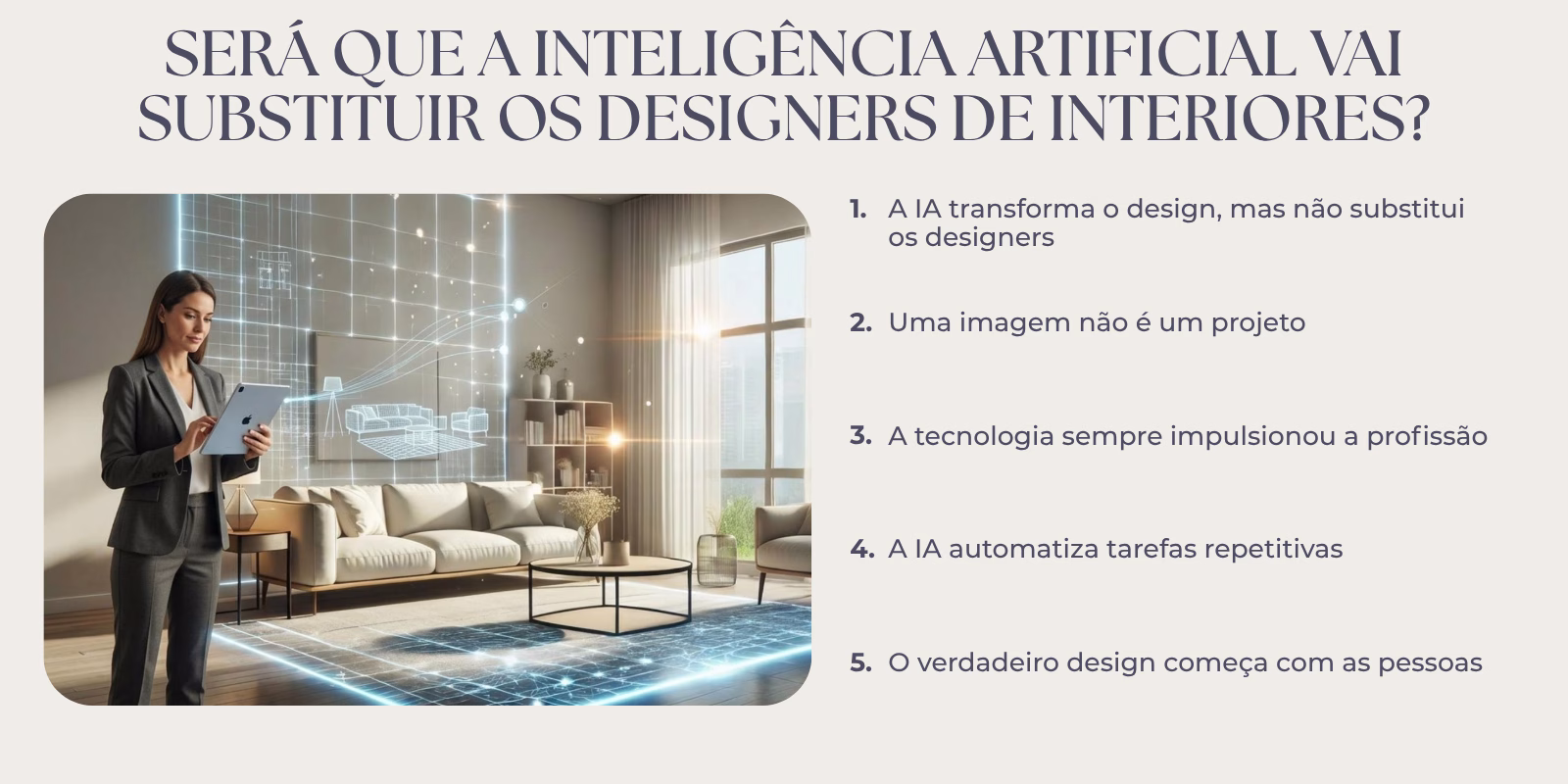 Será que a Inteligência Artificial vai substituir os designers? - DekorAI