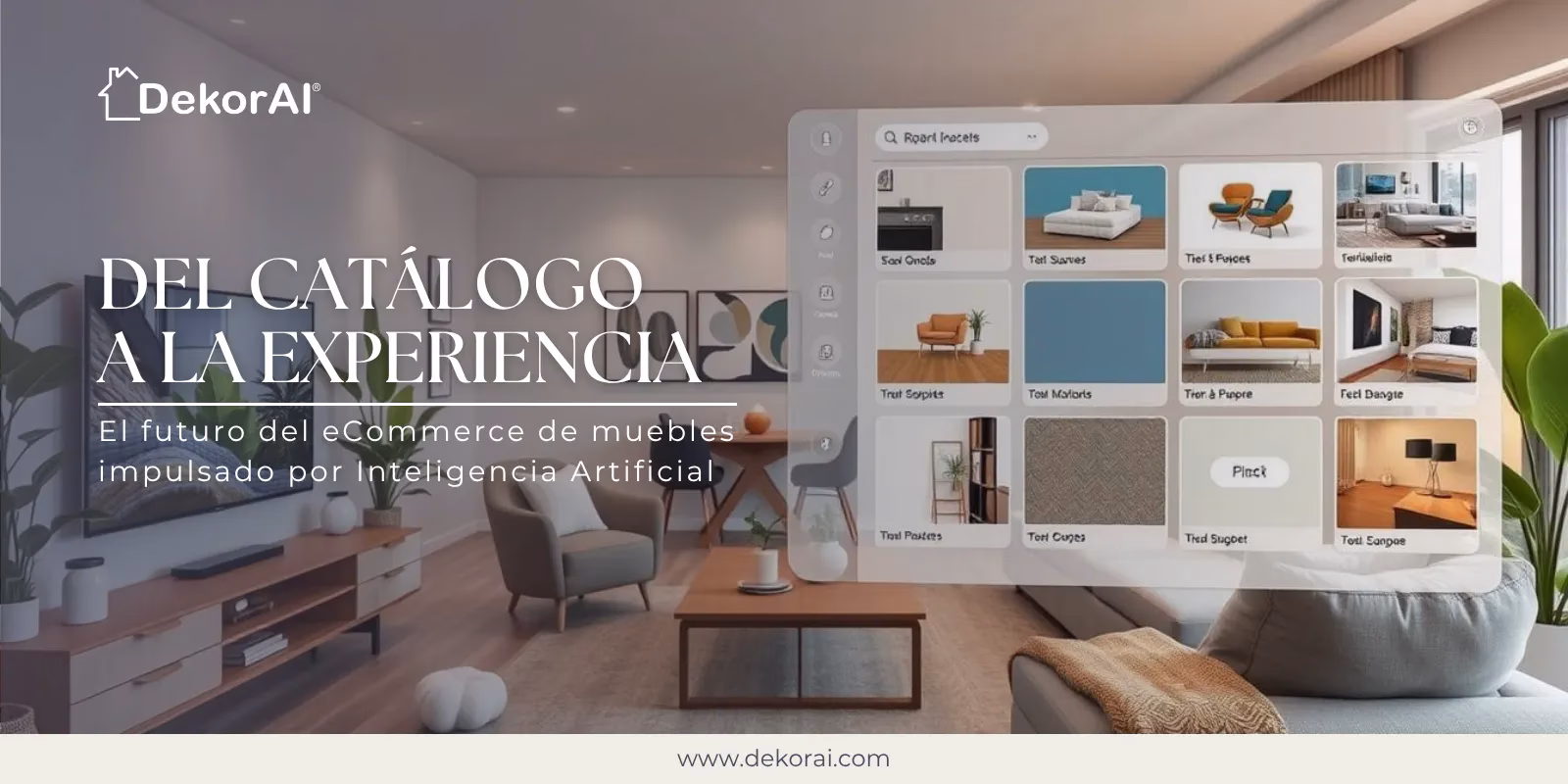 Del catálogo a la experiencia - DekorAI
