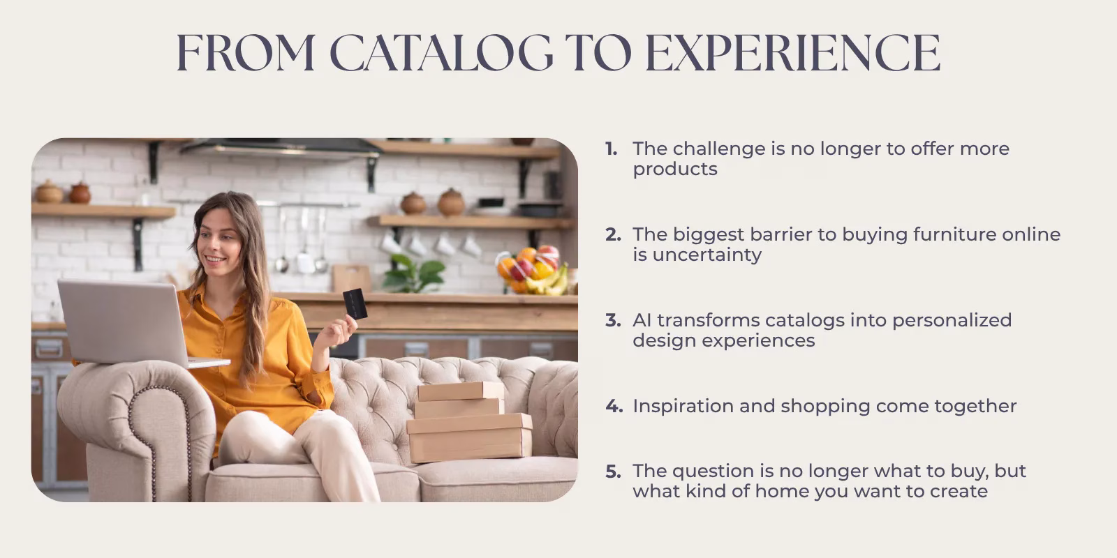 From the catalog to the experience with DekorAI
