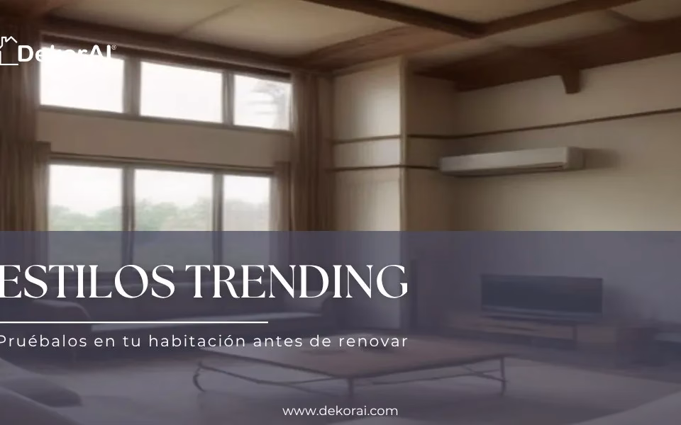 Teste tendências de estilo com IA - DekorAI