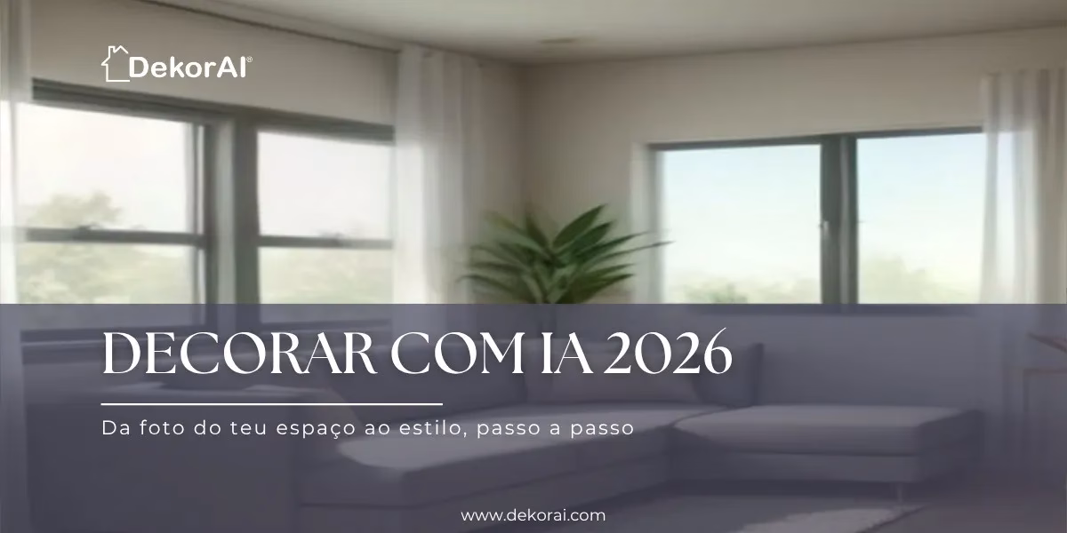 Como decorar com IA em 2026 - DekorAI