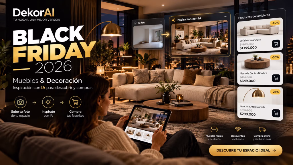 Black friday 2026 - buy without regrets - DekorAI