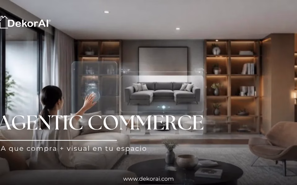 Comércio agenciado em mobiliário e decoração.