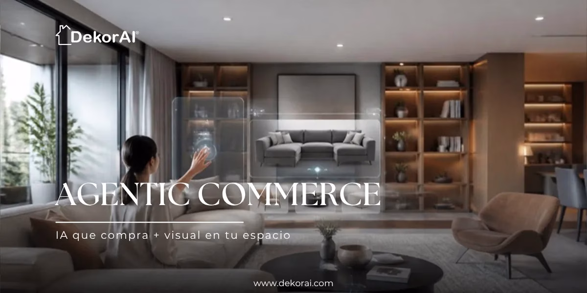 Agentic Commerce en muebles y decoración