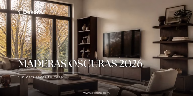 Tendencia: Maderas Oscuras este otoño