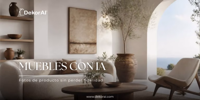 Fotografía de productos AI ready | DekorAI