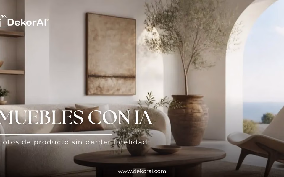 Fotografia de produtos com inteligência artificial | DekorAI