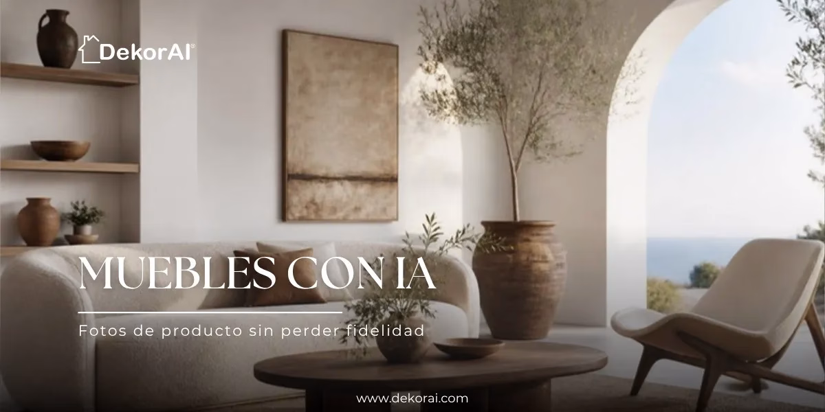 Fotografía de productos AI ready | DekorAI