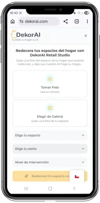 DekorAI Retail Studio - Cómo funciona